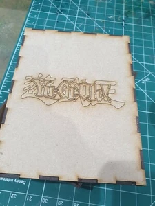 Yu Gi Oh! Trading Cards Storage Box Up to 300+ Cards Strong 3mm MDF unassembled - Picture 1 of 4