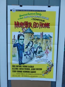 MUNSTERS GO HOME MOVIE POSTER  U.S. 1 SHEET 27" x 41" - Picture 1 of 8