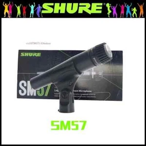 Adatto per Shure SM57 SM57-LC microfono dinamico cardioide per strumenti cablati Regno Unito - Foto 1 di 17