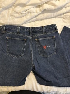 Drifire FR Jeans Mens 38x32 Blue Denim Dark Wash CAT2 Made in USA - Picture 1 of 16