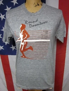 ROUND DOWNTOWN med T shirt 5K sexy tee Riverside Hospital vtg 1985 Toledo OG - Picture 1 of 3