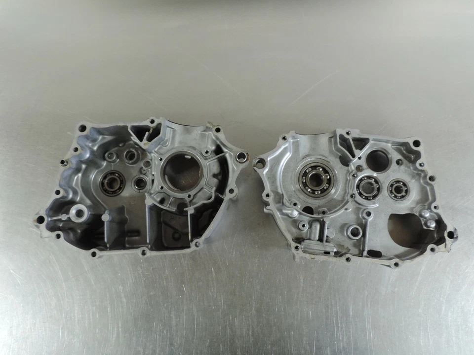 Kawasaki 110 KLT110 1985 cárteres de motor bloque carcasa derecha izquierda motor Foto 1 de 4