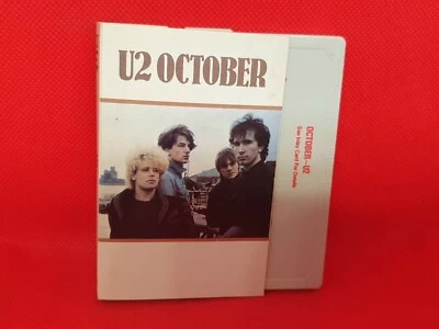 U2 - October (1981) Cassette RARE (VG+) - Image 1 of 2