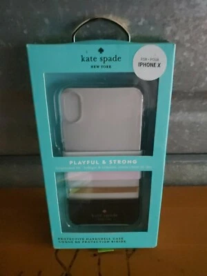 Funda rígida protectora Kate Spade para iPhone X / Xs - KSIPH-076-CSBC Foto 1 de 4