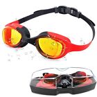 Clear Comfortable Swimming Goggles with UV- Anti-Fog Swim Glasses