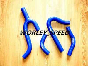 Blue Worley Silicone Radiator Y Hose Fits KTM 300/380 SX/EXC/MXC 1998-2003 98-03 - Picture 1 of 6