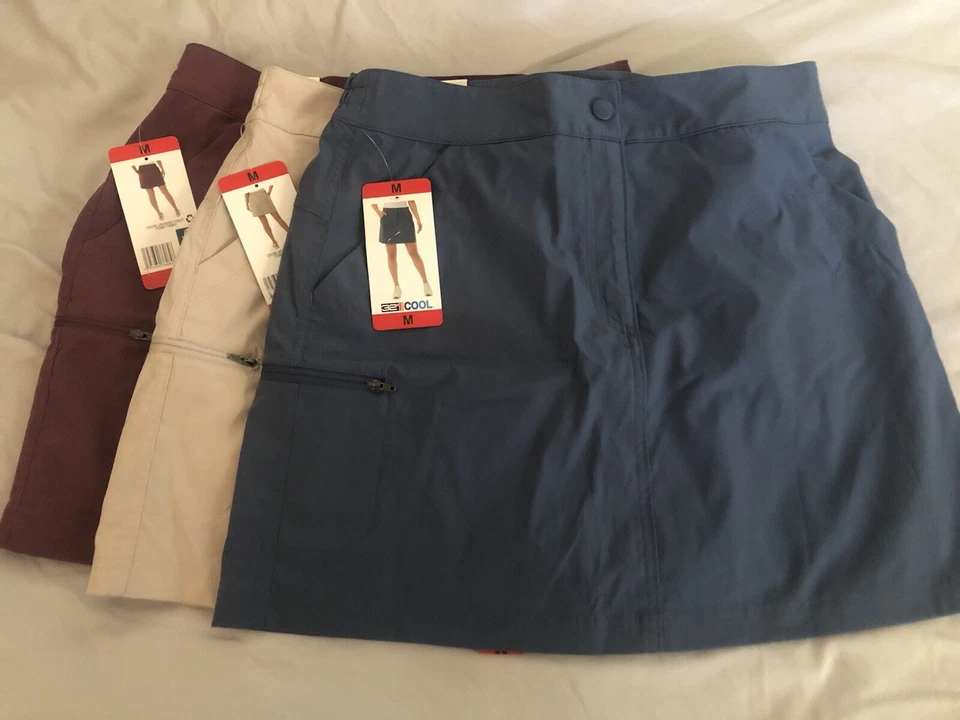 Saia esportiva (média) pacote com 3 cores - Imagem 1 de 1