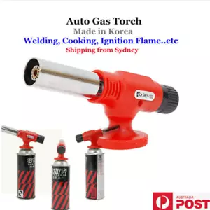 Butane Gas Blow Torch Auto Ignition Flame Gun Welding Soldering Made in Korea - Picture 1 of 6