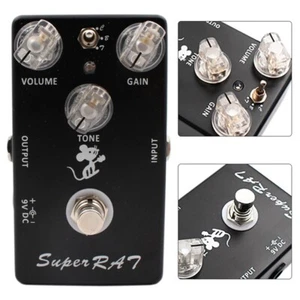 Mosky Distortion Guitar Effect Pedal Classic/Turbo Rat Big Boost LED True Bypass - Picture 1 of 6