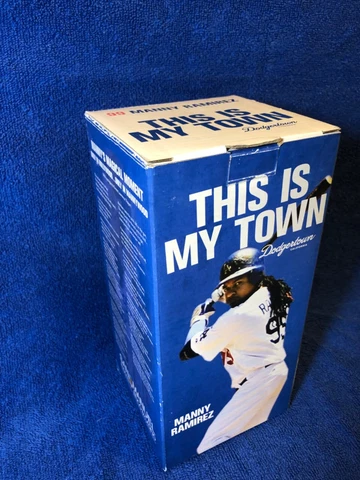 2009 Los Angeles Dodgers Manny Ramirez “curtain call” Bobblehead SGA New in box Cover