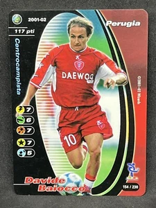 FOOTBALL CHAMPIONS TCG 2001-02 DAVIDE BAIOCCO NONHOLO 154/230 NM - Picture 1 of 2