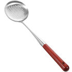 Stainless Steel Wok Ladle Skimmer With Ergonomic Handle