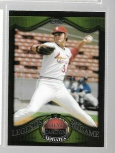 2009 Topps Legends of the Game Updates Steve Carlton #LGU13 Cardinals