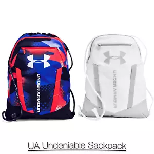 NEU - Under Armour UA Undeniable 2.0 SackPack Kordelzug Rucksack verstellbar Neu mit Etikett - Bild 1 von 16