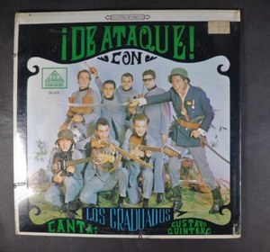 LOS GRADUADOS CANTA: GUSTAVO QUINTERO De Ataque LATIN LP SEALED CODISCOS ZEIDA - Picture 1 of 2