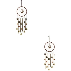 2 PCS Dream Catcher Windspiele Baby Kleines Für Draußen Innenwindspiel - Bild 1 von 12