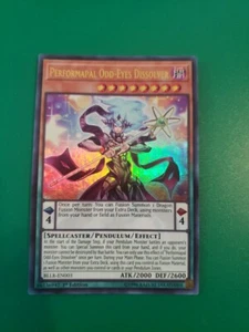 Performapal Odd-Eyes Dissolver | BLLR-EN003 | Ultra Rare | 1st Ed | NM - Picture 1 of 2