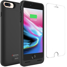 Battery Case for iPhone 8 Plus With Qi Wireless Charging Alpatronix Bx190plus