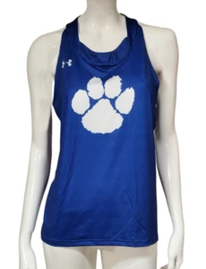 NEW Under Armour Women's Blue Fitted Singlet Tank Top - Medium - Picture 1 of 5