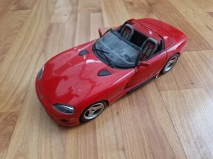 1/18 SCALE BURAGO CLASSIC DODGE VIPER RT/10 DIECAST MODEL CAR USED - Picture 1 of 4