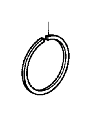 HONDA CIVIC ACCORD PILOT ODYSSEY ACURA TL CL MDX TRANSMISSION SHIM J 81MM (2.50) - Image 1 of 2