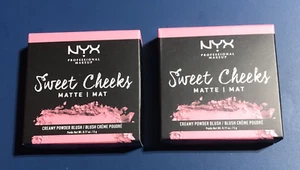 2pk NYX Sweet Cheeks Rose & Play Rubor Mate SELLADO - Imagen 1 de 2