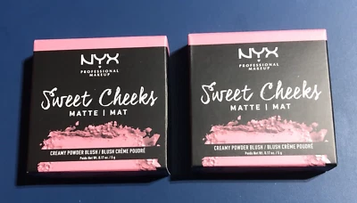 2pk NYX  Sweet Cheeks Rose & Play Matte Blush SEALED - Image 1 of 2