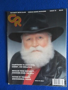 CHIRON RISING MAGAZIN #75 1996 ÄLTERE SCHWULE MÄNNER BÄREN - Bild 1 von 8