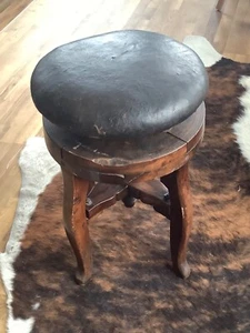 Barhocker,Klavierhocker,Drehhocker,antik - Bild 1 von 10