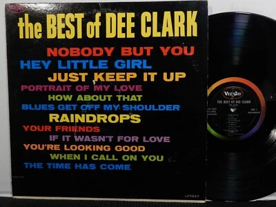 The Best Of DEE CLARK LP VEE JAY VJLP 1047 MONO DG 1962 R&B Soul Foto 1 de 2