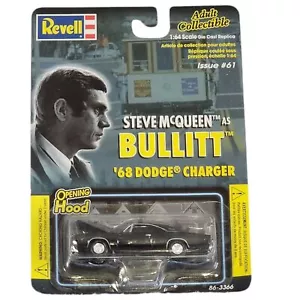 Steve McQueen As Bullitt 68 Dodge Charger 1/64 Revell Movie Diecast #61 - Picture 1 of 9