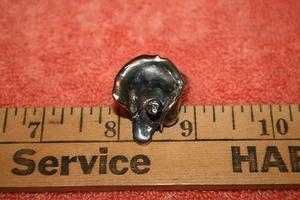 Vintage unmarkiert aber getestet Sterling Blume Künstler hergestellt Ring Größe 8,5 - Bild 1 von 4