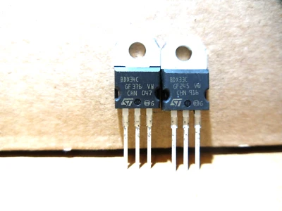 BDX33C+BDX34C komplementäre audiotransistoren - Bild 1 von 3