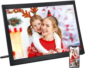 Haizr 15.6 Inch Digital Photo Frame - Large Wifi Digital Picture Frame With1920* - Picture 1 of 7