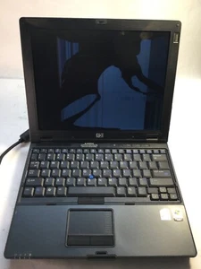 HP Compaq NC4400 12" Laptop Intel Core 2 Duo- BOOTS/BAD DISPLAY - MZ - Picture 1 of 6
