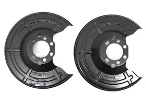 2x GENUINE VAUXHALL ASTRA COMBO MERIVA ZAFIRA REAR BRAKE DUST SHIELDS NEW - Picture 1 of 5