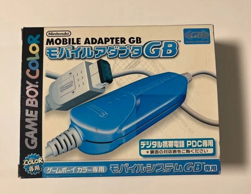 Mobile adapter GB For Game boy color Blue PDC Peripheral equipment Toy Nintendo - Image 1 of 4