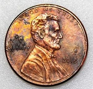 2018 Lincoln Shield Penny DDO/R air bubbles through planchet 2.51g - Picture 1 of 4