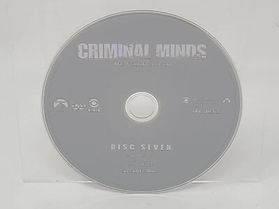 Criminal Minds Season 4 DVD Replacement Disc 7 TV Show (Not full Season) Foto 1 de 3