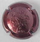 Ancienne Capsule de Champagne Estampée POMMERY Cuvée Louise Bordeaux Rare