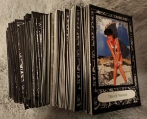 Large Lot Incomplete Tarot Deck Mostly Wands & Swords Doubles - Picture 1 of 7