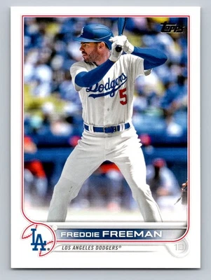 2022 Topps Update #US330 Freddie Freeman Los Angeles Dodgers - Image 1 of 2