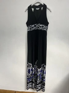 Ronni Nicole Maci Dress Black Blue Size 18 O So Slim Dress Holidays Events - Picture 1 of 10