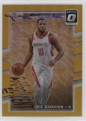 2017-18 Panini Donruss Optic Gold Prizm /10 Eric Gordon #53 - Image 1 of 2