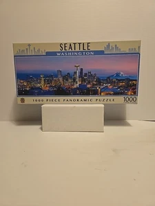 1000 Piece Panoramic Jigsaw Puzzle- Seattle, Washington - Masterpieces - Picture 1 of 1