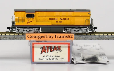 ATLAS N GA 1:160 #D.S. 1328 UP UNION PACIFIC H15-44 DIESEL LOCO 52010 DCC READY - Image 1 of 4