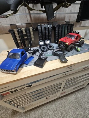 WPL RC Truck C24 1:16 4x4 4WD Scale Crawler Pickup Off Road RTR Car R/C Red - Image 1 of 4