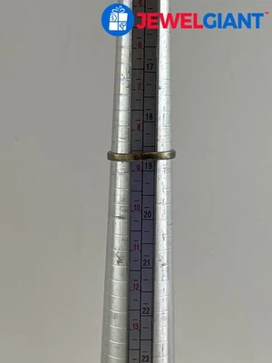 ANILLO PLATA ESTERLINA ESMALTE NEGRO TALLA 8,75 2,5G #FP372 Foto 1 de 4