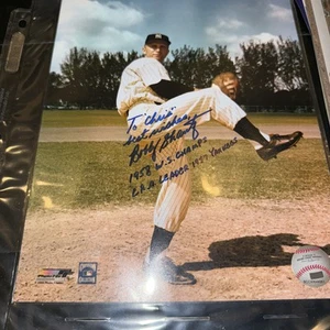 Bobby Shantz Autographed 8x10 New York Yankees Photo - Picture 1 of 1