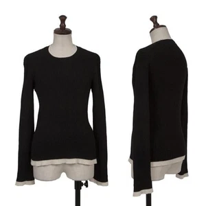 tricot COMME des GARCONS Rib Knit Sweater Size S-M(K-156576) - Picture 1 of 11
